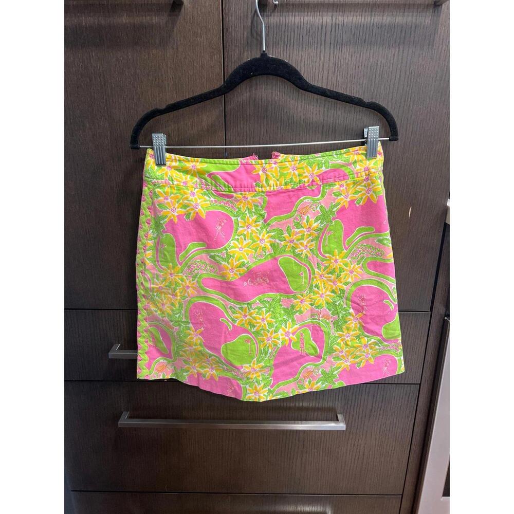 Lilly Pulitzer Sporty Golf Skort Skirt Mini 4